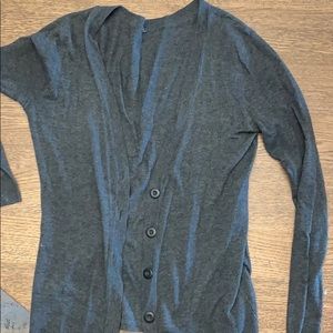 Grey cardigan